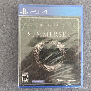 NWT Bethesda The Elder Scrolls Online Summerset PS4 Video Game New Sealed